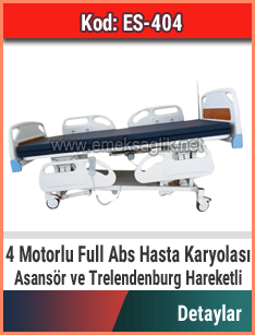 4 Motorlu Full Abs Hasta Karyolası