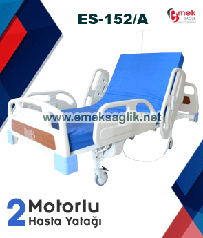 2 motorlu full ABS donanımlı hasta karyolası