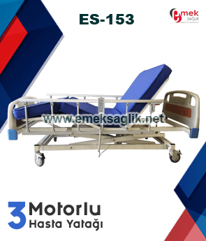 3 Motorlu Hasta Yatağı