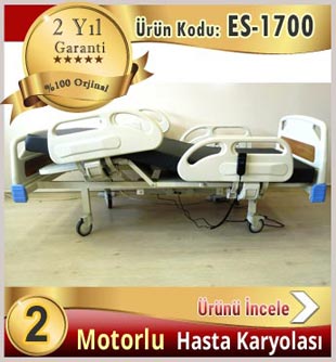 İki motorlu full abs hasta yatağı