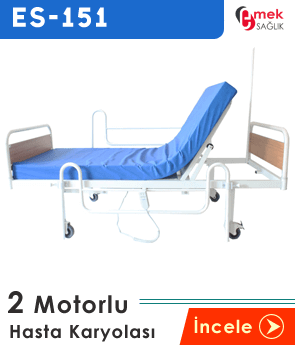 2 Motorlu Hasta Yatağı Ekonomik Model 