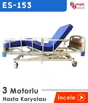 3 Motorlu Hasta Yatağı