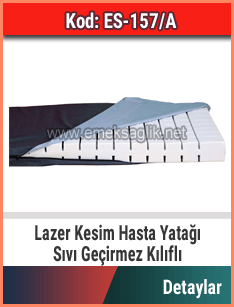 Lazer kesim sıvı geçirmez yatak