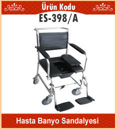 Lazımlıklı Hasta Banyo Sandalyesi